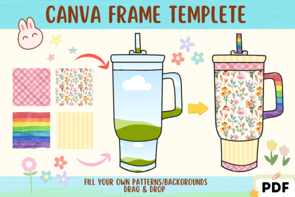 Designing with the Stan Cup Tumbler 40oz Editable Canva Template