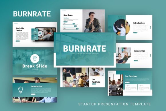 Elevate Your Pitch: A Deep Dive into the Burnrate Presentation Template