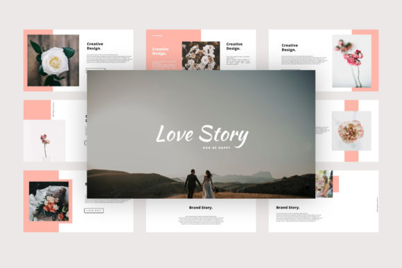 Love Story - Google Slides Template: Crafting Visual Narratives