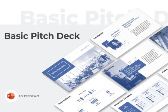 Mastering the Basic Pitch Deck PowerPoint Template