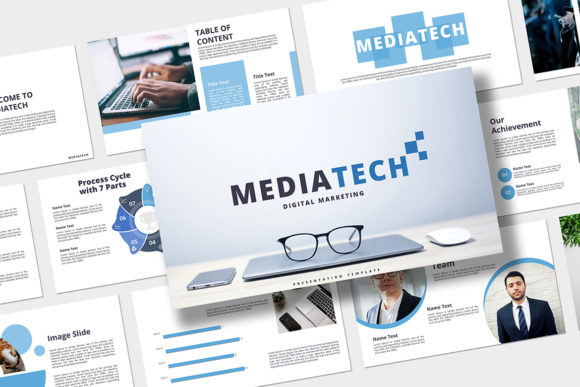Mediatech - Keynote Template: A Modern Tool for Visual Storytelling