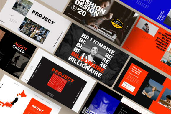 Modern Style Meets Function: The FASHION DESIGN Googleslide Template