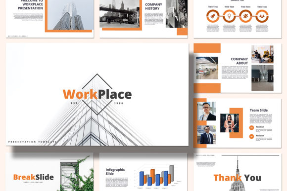 Modernize Your Pitch with the Work Place Keynote Template