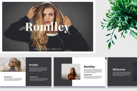 Romlley Keynote Template: A Modern Edge for Your Presentations