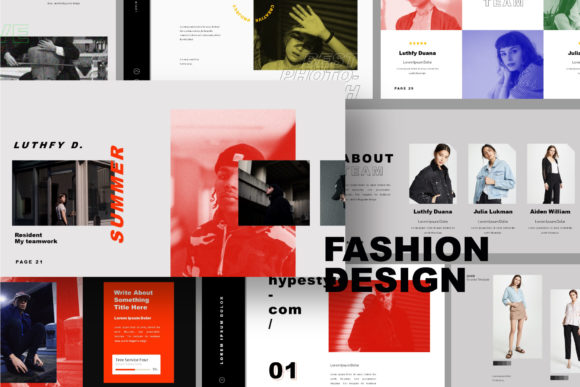 Streamline Your Brand Story with the Fashion Design Template