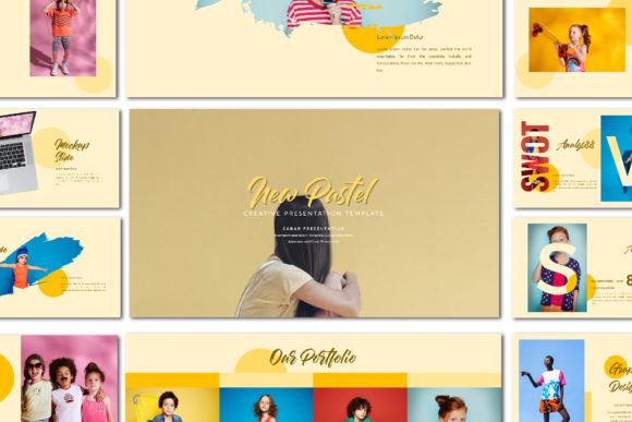 Unlock Creative Branding with the New Pastel Keynote Template