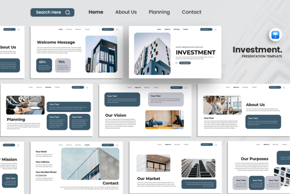 Visualize Success with the Investment Dashboard Keynote Template